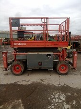 2014 Skyjack 6832 Scissor Lift Access Platform cherry picker diesel 4X4 delivery