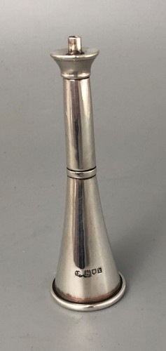 Edwardian solid silver hunting - silver,