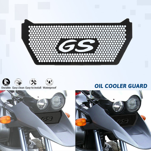 Motorcycle oil cooler - cooler, guard