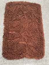 Omlet Topology Brown Tassel Noodle Dry Topper 42/ LARGE Dog Bed Cover/Mat /Liner