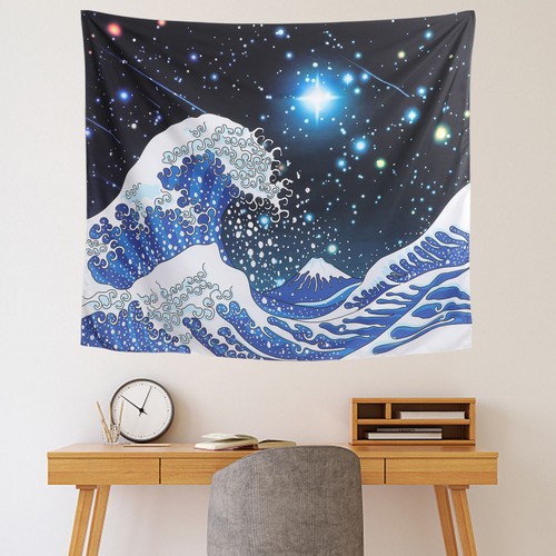 Japanese style tapestry - style,