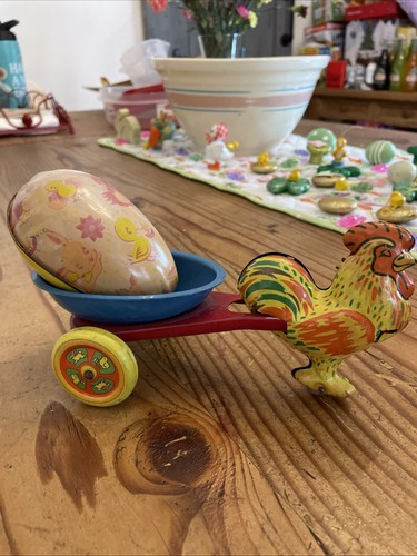 Vintage tin litho rolling - vintage,