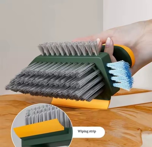 Brush squeegee for - in, 1