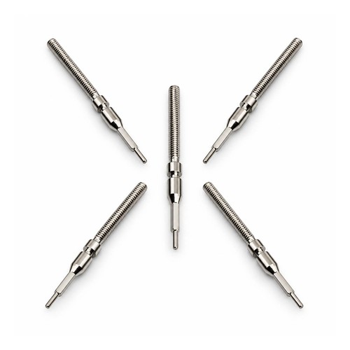 5pcs steel watch - steel, stem