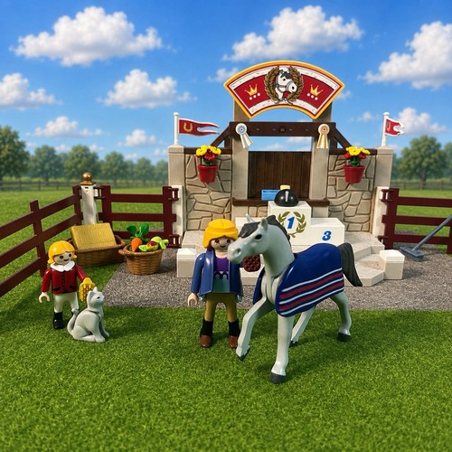 Playmobil horse show - show, jumping