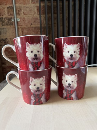 Fine china westie dog - westie,
