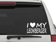 I LOVE MY LEONBERGER Sticker