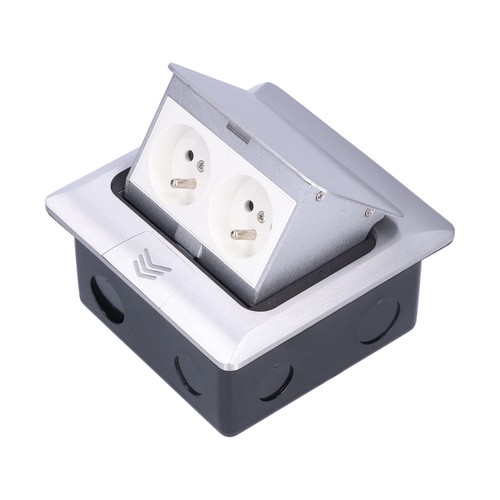 Floor box aluminum alloy - up,