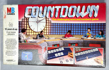 Vintage Countdown Board Game