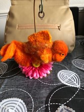 Needle felted Goldfish Handmade
