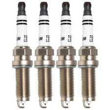 Spark Plugs 4 Pack Denso K20PBR-S10 Spark Plug Fits Audi Fiat Seat Skoda Volvo