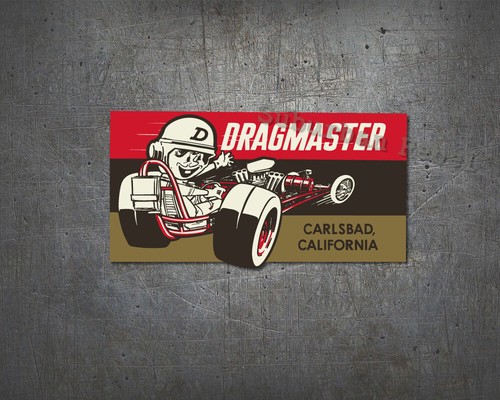Dragmaster decal old - decal, school