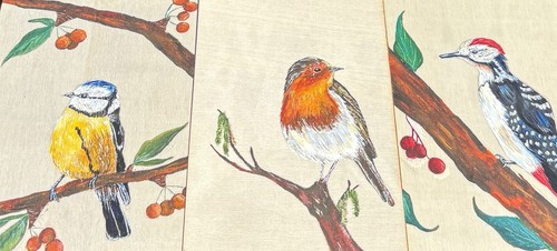 Bird illustration art painting - illustration,