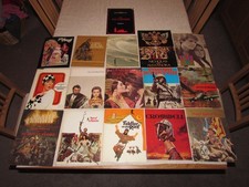 Collection of 17 Souvenir cinema movie programmes (primarily 1960 /70s)