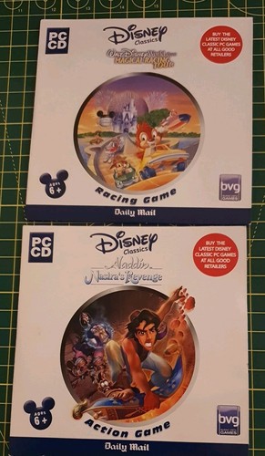 Disney games aladdin - 2x,
