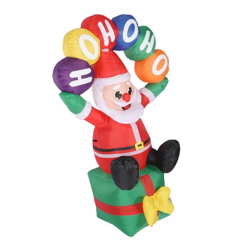 Inflatable father xmas - t-,