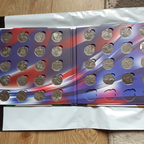 Sports coins in - 50, album