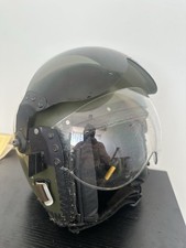 British RAF and army air corp MK3c Olive Green Flying Helmet Size Medium