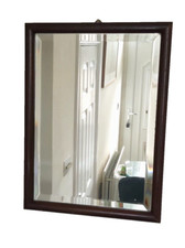 ANTIQUE EDWARDIAN BEVELLED