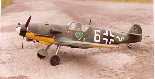 Messerschmitt bf109f rc - bf109f, 61"