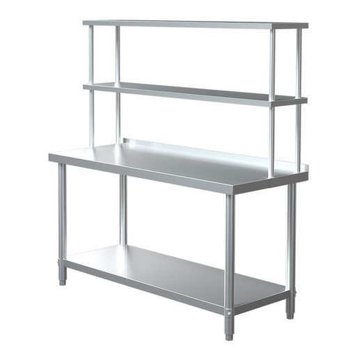 Stainless steel catering table - stainless,