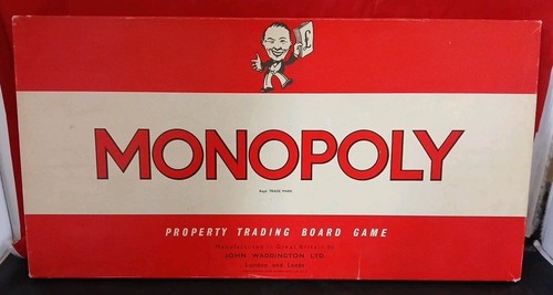 Monopoly vintage board game - monopoly,