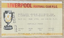 Match Ticket Liverpool v