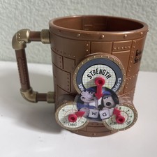 Wallace And Gromit My Perfect Cuppa Plastic Coffee/Tea Mug With Gauges vintage 