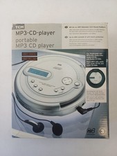 NOS TCM Discman Portable CD Player W/ Line Out +Anti-Shock 218682 Boxed Complete