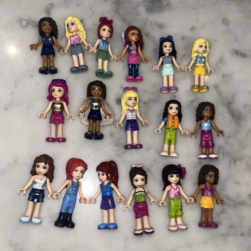Lego friends minifigures - friends,
