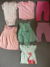 Bundle of 7 baby girls dress