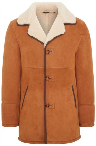 Men classic tan sheepskin - classic,