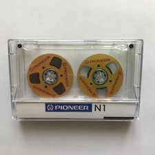 Audio Cassette Pioneer Gold Reel to Reel Tape New