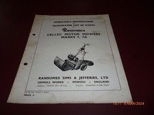 RANSOMES CELLEC MOTOR MOWERS