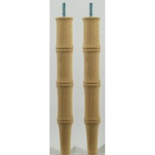 2 FAUX BAMBOO  Legs 300mm (12