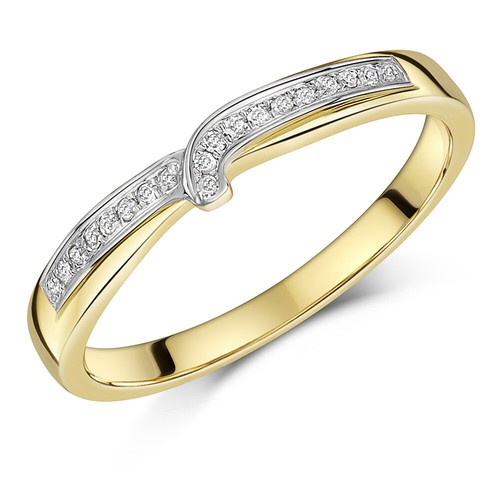 9ct yellow gold diamond - 9ct,