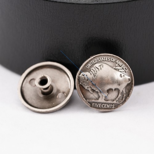 10pc 22mm buffalo - buffalo, nickel
