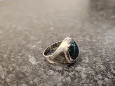 Vintage handmade raw silver