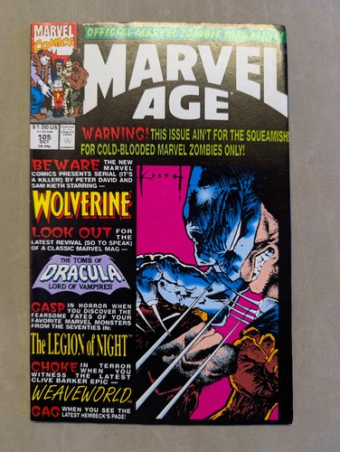 Marvel age 105 - #105,,