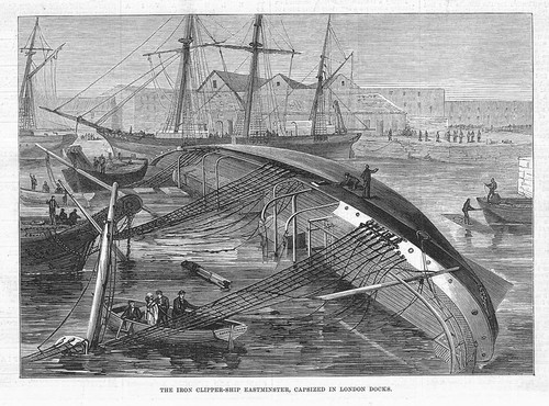 The iron clipper ship - clipper,