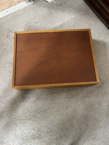 Vintage cutlery box empty