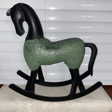 Metal Rocking Horse Decoration