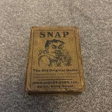 VINTAGE / ANTIQUE SNAP CARD
