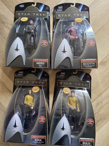 Playmates star trek 2009 set - trek,