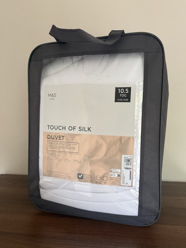 Home touch silk duvet - m&s,