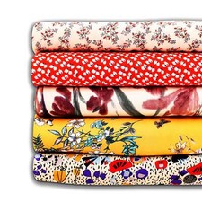 Viscose Challis Floral