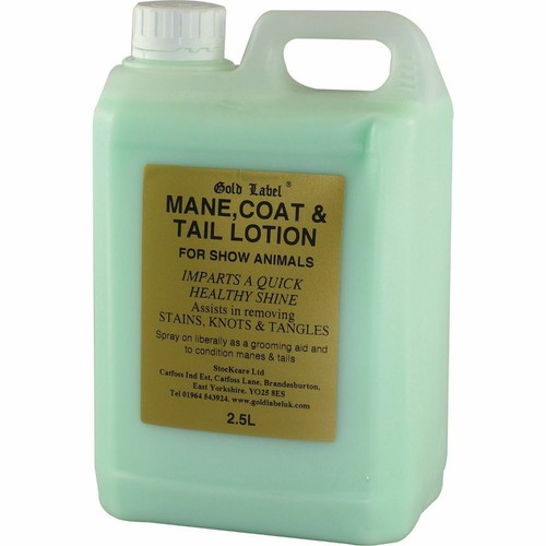 Gold label mane tail coat - gold, mane,