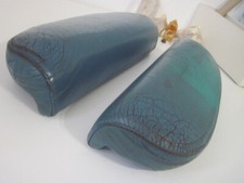 Ekornes Stressless Leather Arms 1970 recliner armchair chair Light Blue