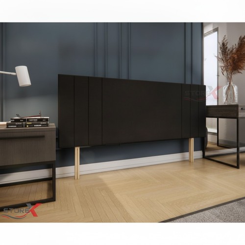 Znx velvet headboard black - znx,