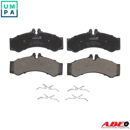 Brake pad set - set, disc